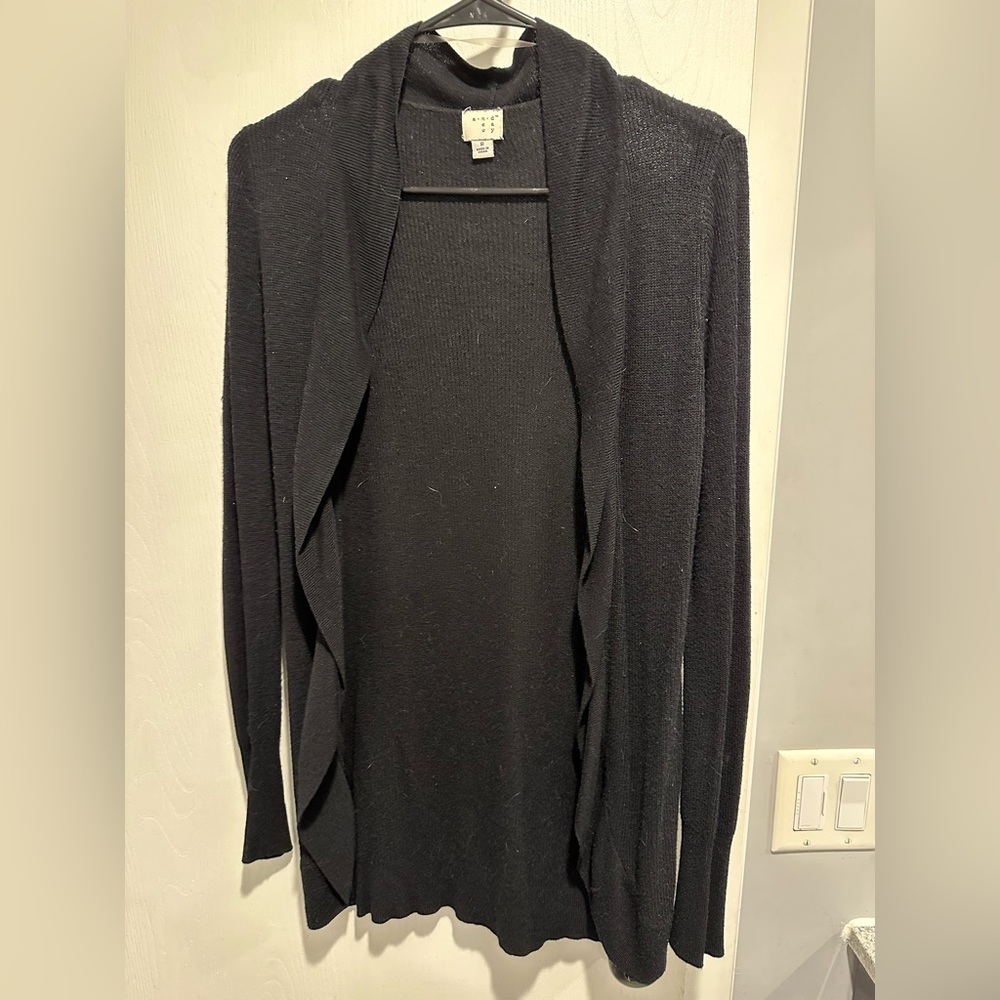 A new day black lightweight cardigan